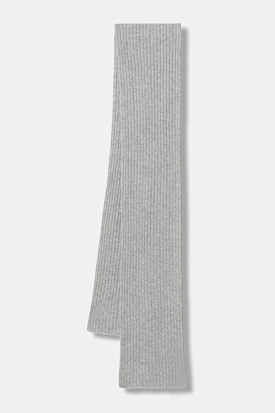 Karl Lagerfeld Jeans eșarfă din amestec de lână tricotaj gri A4W33084