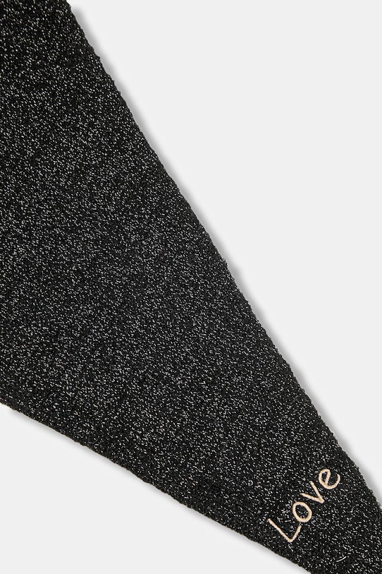 Morgan szalik 5ELOVE czarny AW25