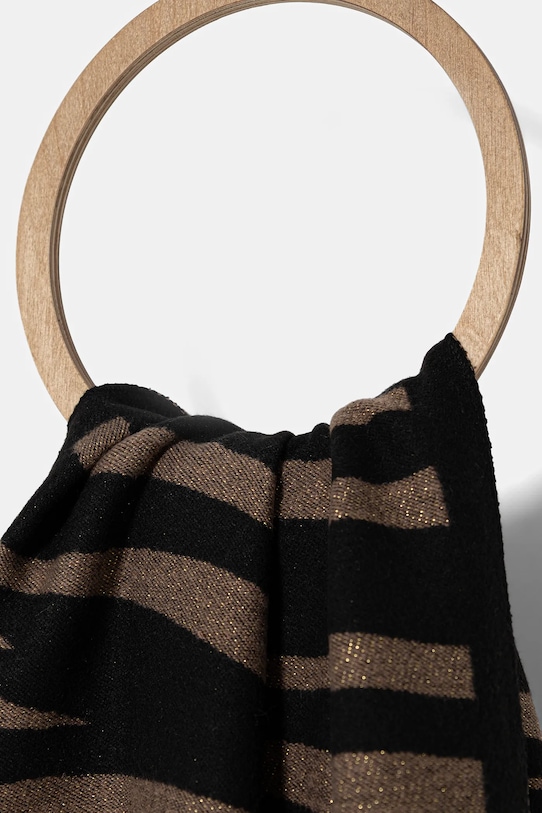 Morgan szalik 5ZEBRA brązowy AW25