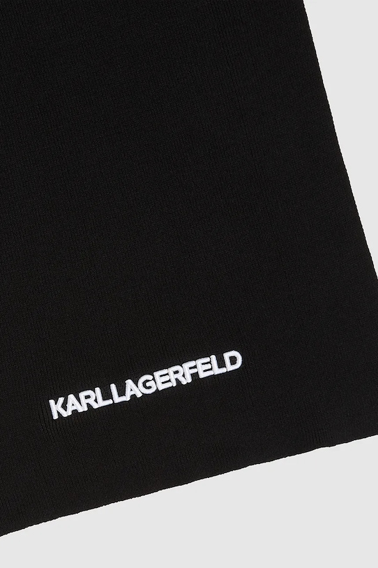 Accesorii Karl Lagerfeld fular A4W33027 negru
