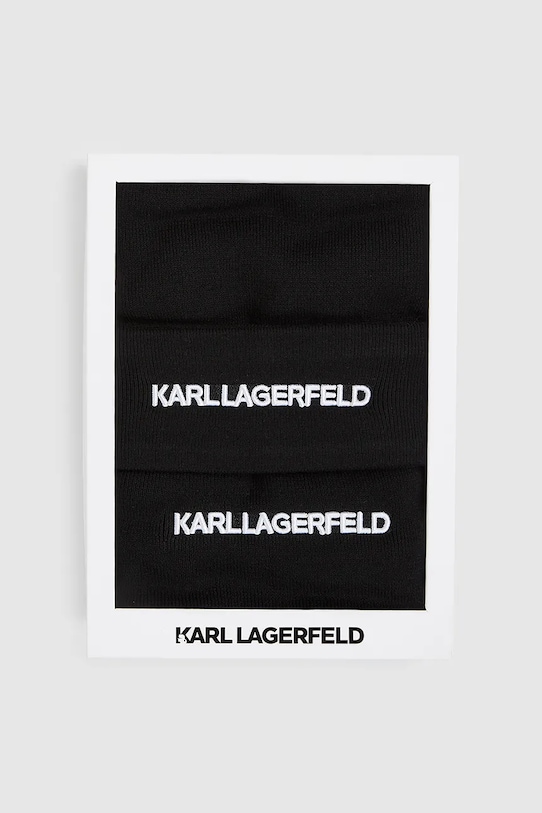 Karl Lagerfeld fular negru A4W33027