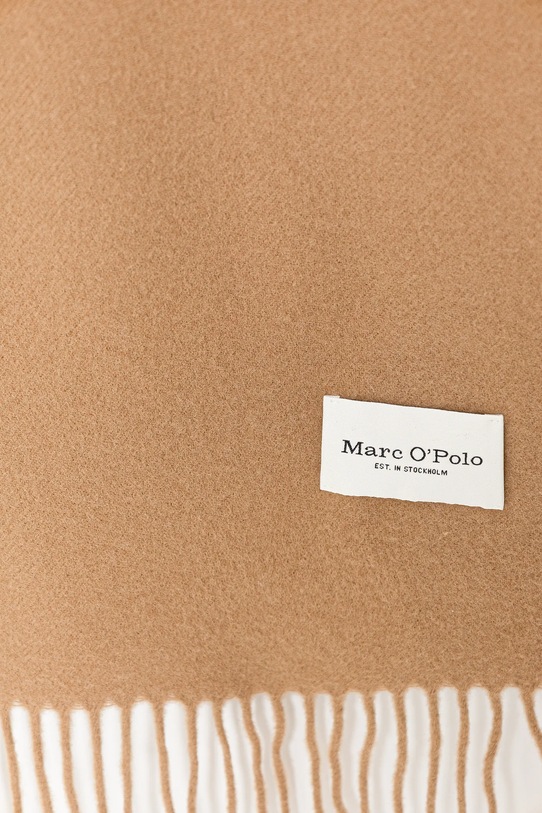 Αξεσουάρ Μάλλινο κασκόλ Marc O'Polo 508805102065 μπεζ