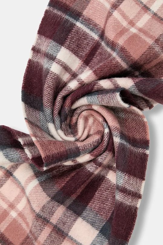 Accessori Barbour sciarpa in lana LSC0109 granata