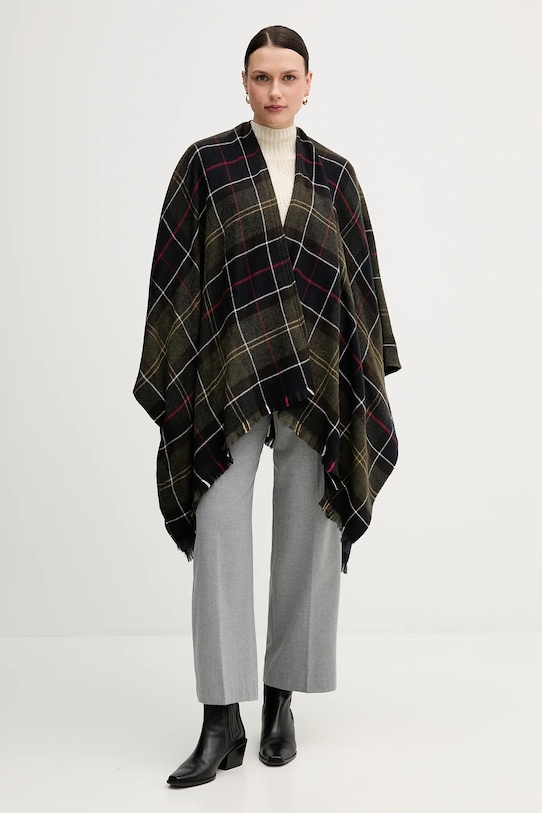 Barbour poncho pozostałe zielony LSC0184