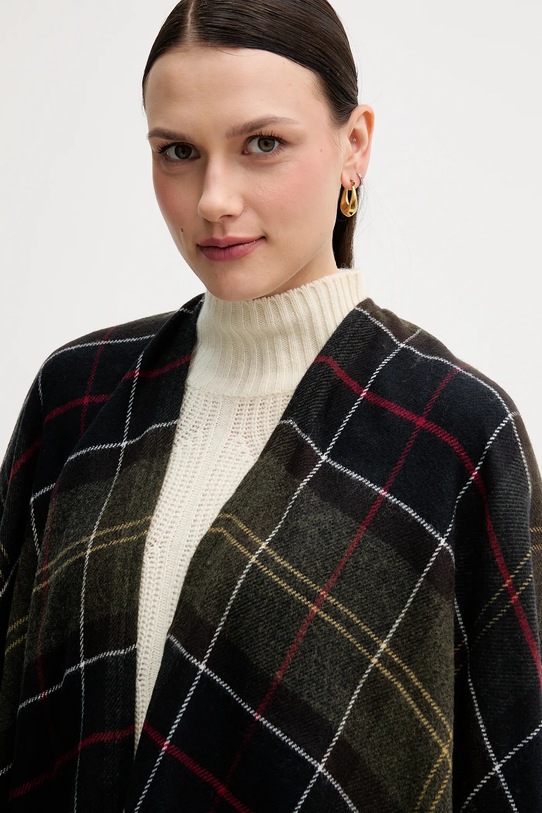 Barbour poncho zielony LSC0184