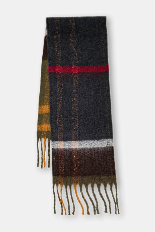 Barbour szalik dzianina zielony LSC0293