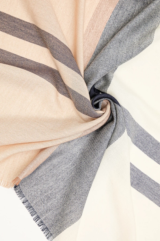 Barbour chusta wełniana LSC0478 beżowy AW25