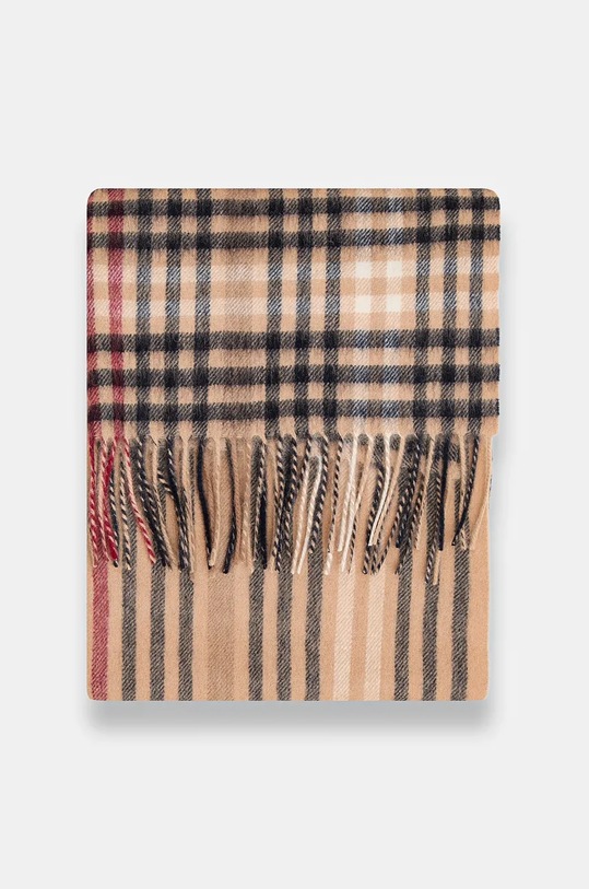 Barbour szalik wełniany LSC0482 brązowy AW25