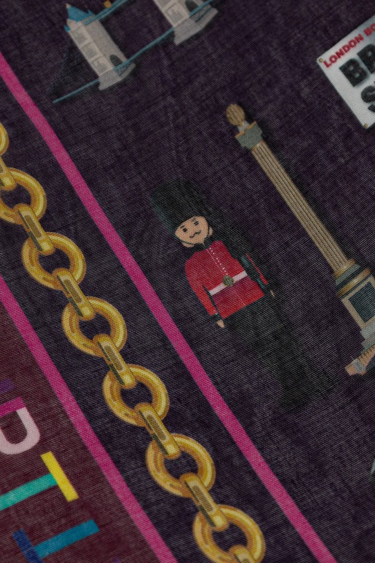 Kurt Geiger London scialle 2098490609 nero AW25