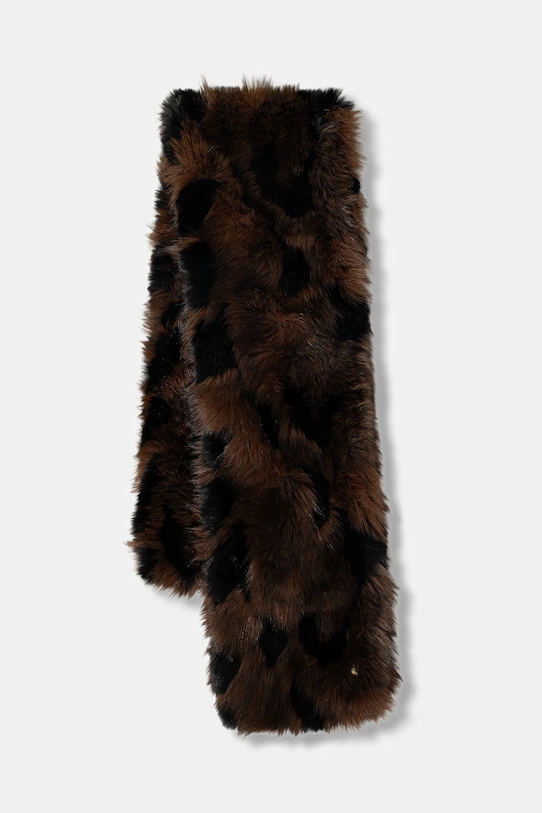 Kurt Geiger London szalik tkanina brązowy 9433630609