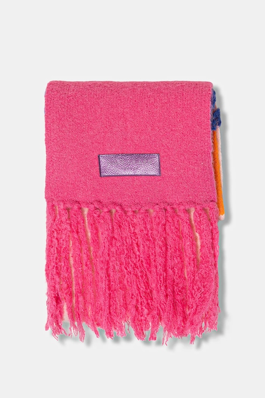 Kurt Geiger London szalik z domieszką wełny 5072569609 multicolor AW25