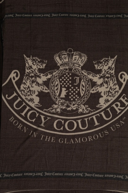 Juicy Couture chusta Pashmina AIJFO8612WPO brązowy AW25