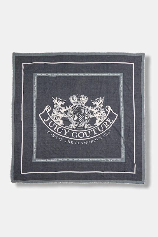 Juicy Couture eșarfă Pashmina tricotaj gri AIJFO8612WPO