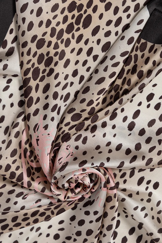 Juicy Couture apaszka Foulard AIJFO8613WPO beżowy AW25