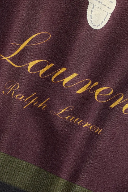 Аксесуари Шовкова хустка на шию Lauren Ralph Lauren 454P04588 бордо