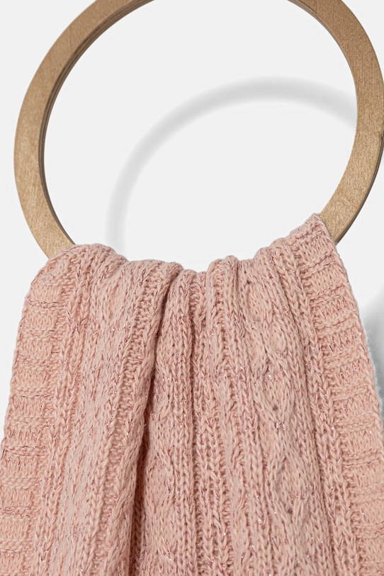 Twinset szalik 252TO519A różowy AW25