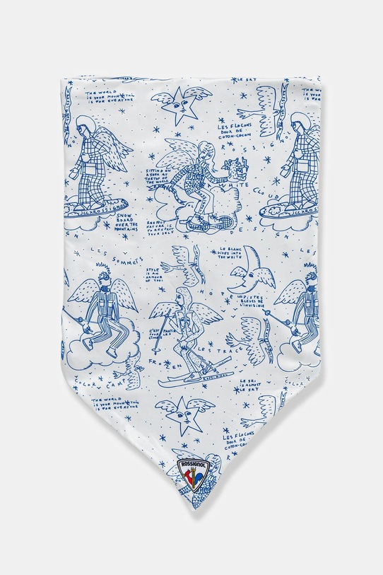 Rossignol komin JCC dzianina niebieski RLOWH09