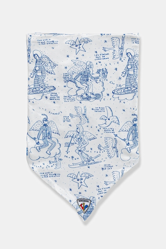 Rossignol komin JCC dzianina niebieski RLOWH09