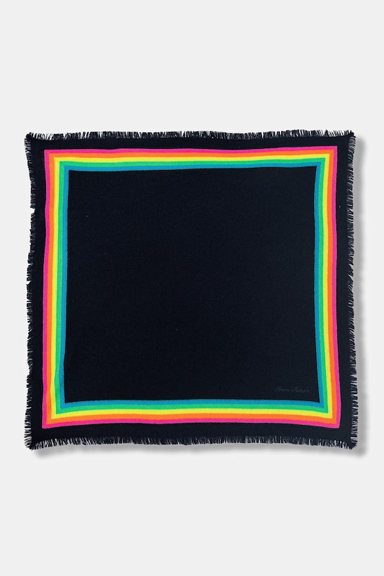 From Future apaszka damska kaszmirowa granatowy AFO02785