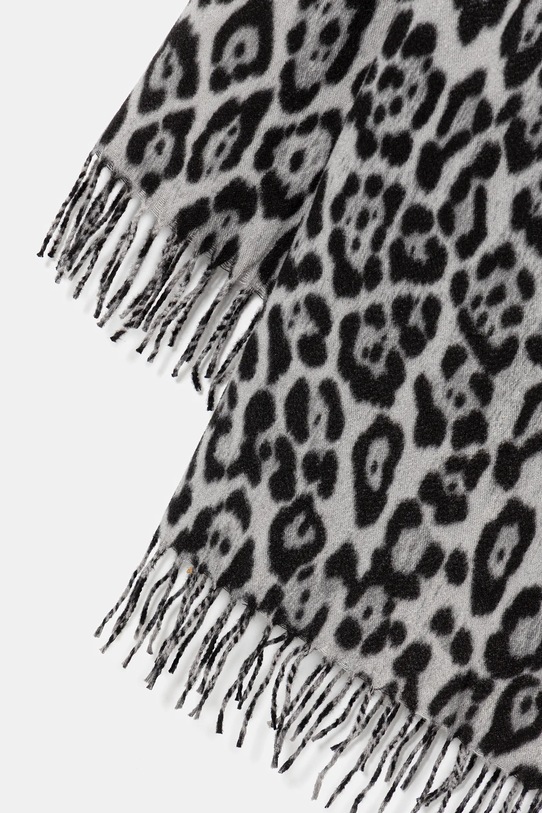 Morgan szalik 5GRELEO szary SS26