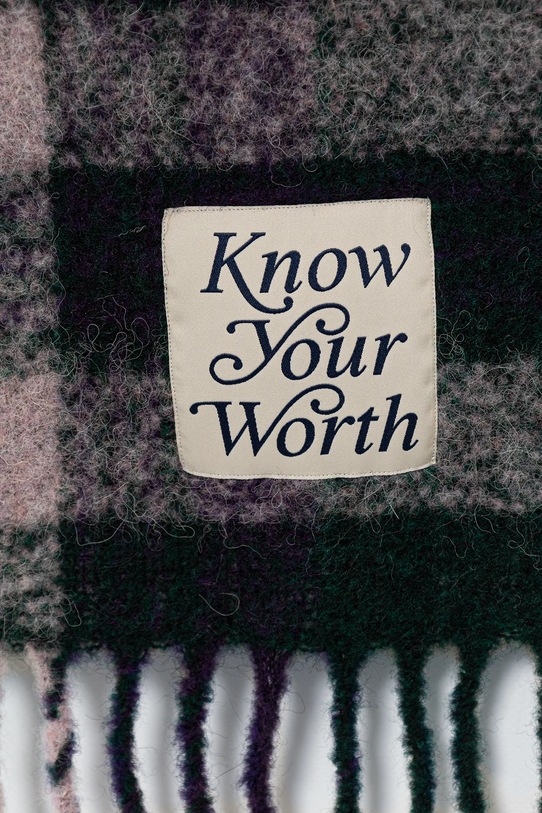 Doplňky Šála s přídavkem vlny United Colors of Benetton 62QJDU027 zelená