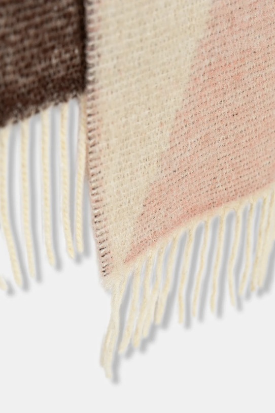 Шал с вълна United Colors of Benetton 64G8DU024 бежов AW25