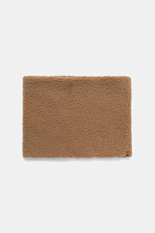 Кръгъл шал United Colors of Benetton трикотаж кафяв 69FWDU02D