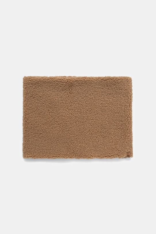 Кръгъл шал United Colors of Benetton трикотаж кафяв 69FWDU02D