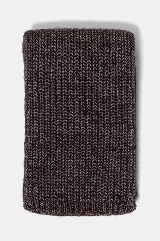 Sisley szalik z dodatkiem wełny 1H5BLU00Z brązowy AW25