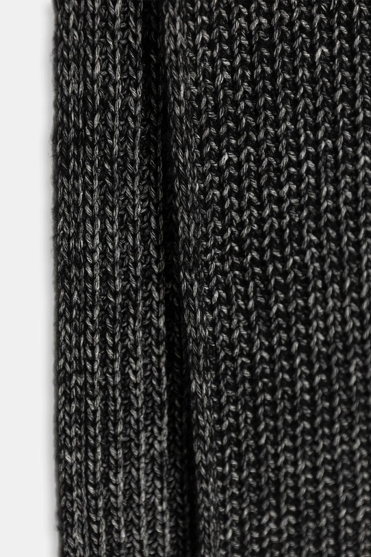 Sisley szalik z dodatkiem wełny 1H5BLU00Z czarny AW25