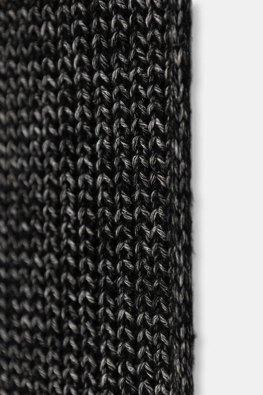 Akcesoria Sisley szalik z dodatkiem wełny 1H5BLU00Z czarny