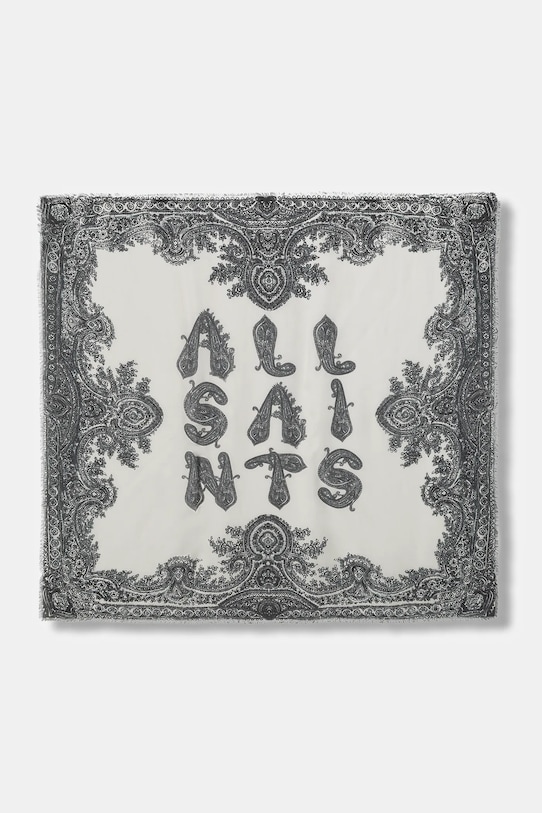 AllSaints chusta tkanina beżowy 29ASWC531510