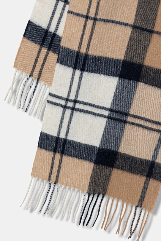 Barbour szalik kaszmirowy LSC0479 beżowy AW25