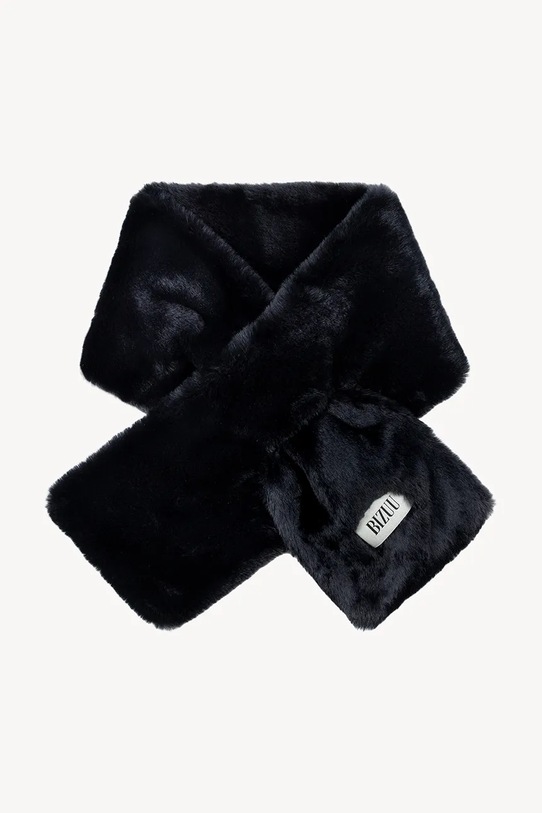 Bizuu szalik FLUFFY FLUFFY.CZARNY czarny AW25