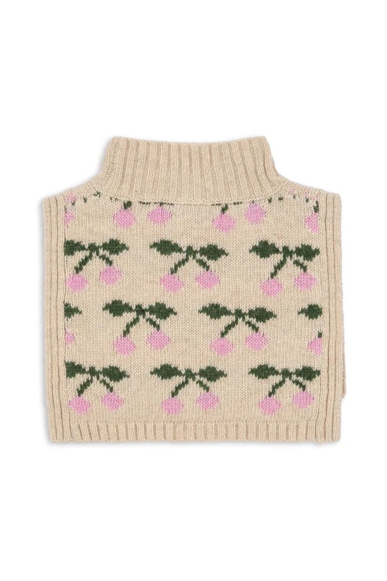 Παιδικό κολλάρο λαιμού Konges Sløjd BELOU NECKWARMER KS103714.9BYA μπεζ AW25