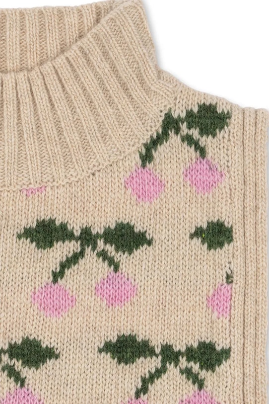 Девочка Детский снуд Konges Sløjd BELOU NECKWARMER KS103714.9BYA бежевый