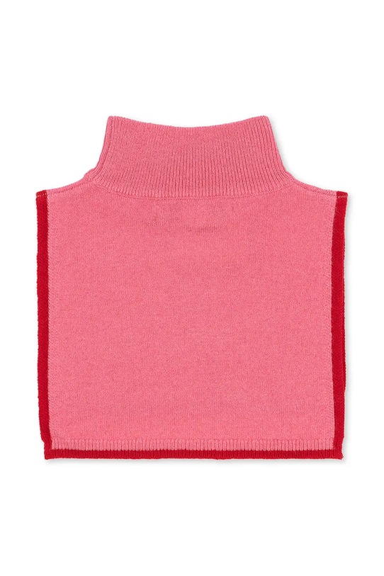 Konges Sløjd komin wełniany dziecięcy COLLETTE NECKWARMER KS103461.9BYA różowy AW25