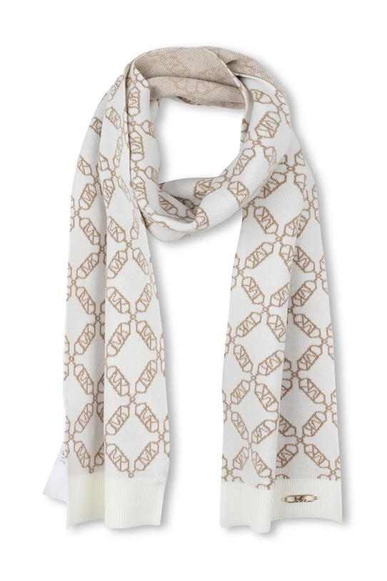 Dziewczynka Michael Kors szalik dziecięcy R30536 biały