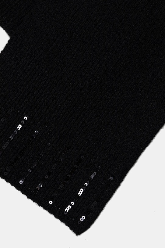 United Colors of Benetton szalik dziecięcy 65W8CU011.G.Seasonal czarny AW25