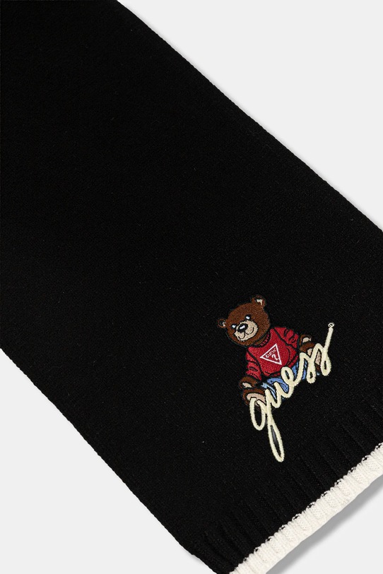 Guess szalik dziecięcy H4BZ10.Z2QP0.9BYA czarny AW25