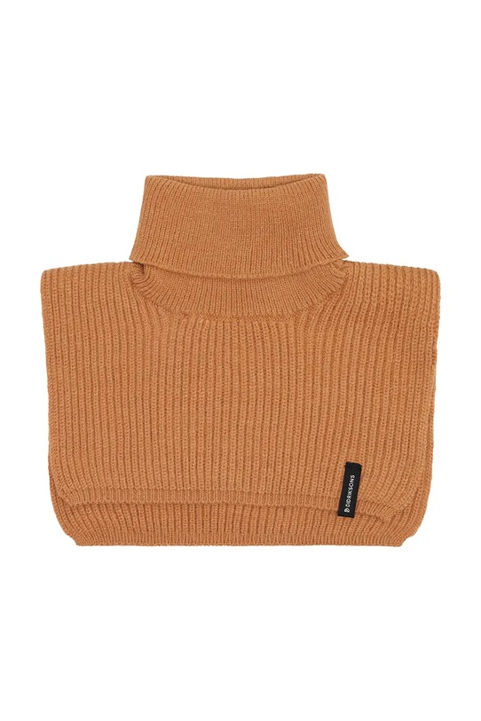 Παιδικό κολλάρο λαιμού Didriksons DELFINEN SCARF 2 505996.9BYA καφέ AW25