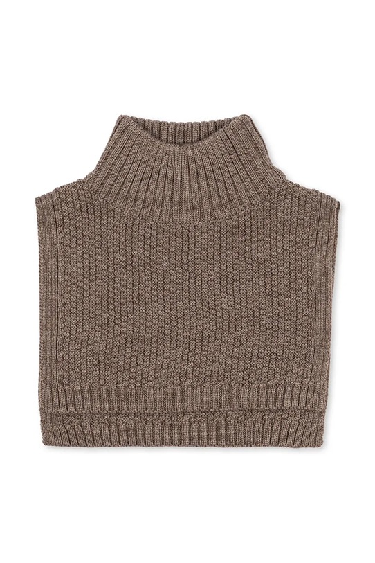 Παιδική μάλλινη κουκούλα Konges Sløjd FRUITY NECKWARMER μαλλί πράσινο KS103469.9BYA