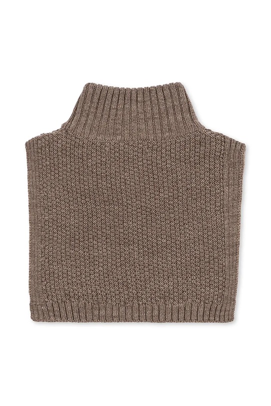 Παιδική μάλλινη κουκούλα Konges Sløjd FRUITY NECKWARMER KS103469.9BYA πράσινο AW25