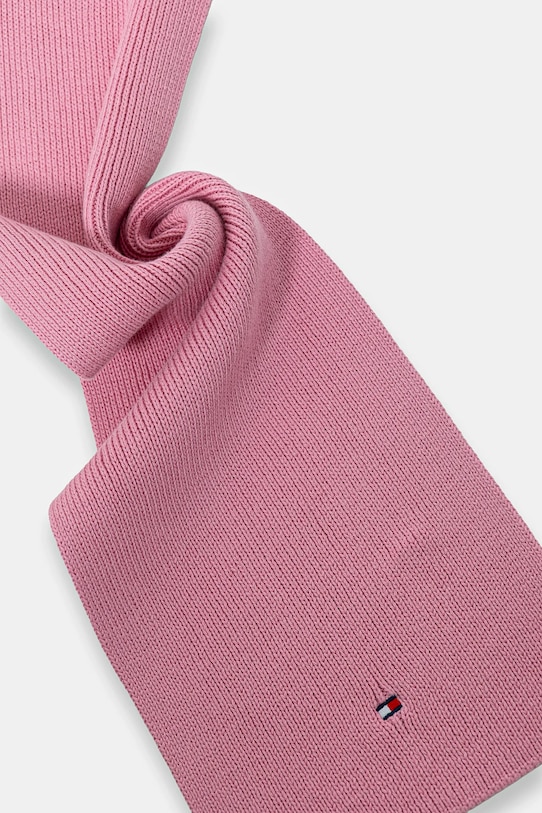 Tommy Hilfiger szalik dziecięcy AU0AU01566.9BYA różowy AW25