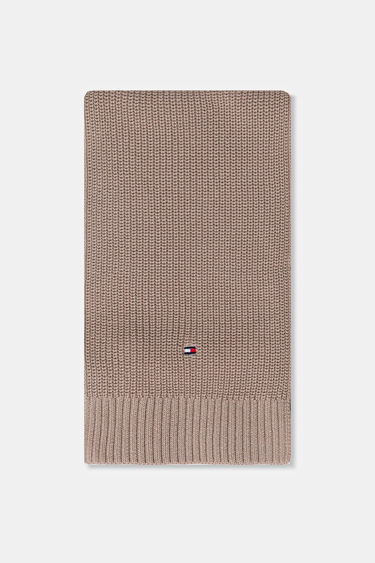 Chlapec Detská bavlnená šatka Tommy Hilfiger AU0AU02010.9BYA béžová