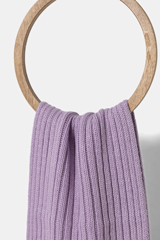 United Colors of Benetton fular de lână pentru copii 126WGU005.P.seasonal violet AW25