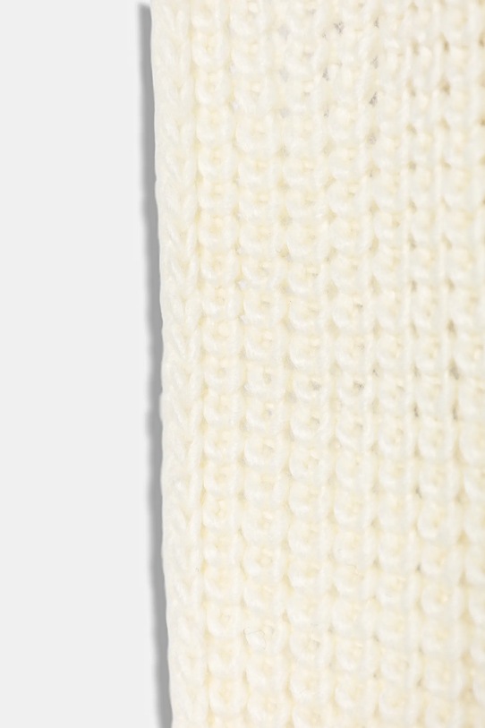 United Colors of Benetton szalik z wełną dziecięcy 105HCU013.G.seasonal beżowy AW25