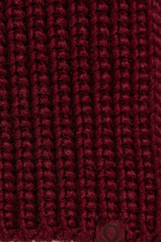 United Colors of Benetton fular de lână pentru copii 105HCU013.G.seasonal burgundia AW25