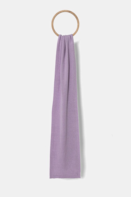 United Colors of Benetton fular de lână pentru copii Planet friendly violet 106WCU00V.G.seasonal