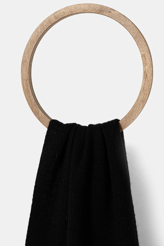 United Colors of Benetton fular de lână pentru copii 106WCU00V.G.seasonal negru AW25